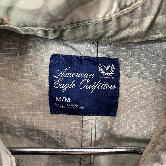 American Eagle AEO Camo Print cargo jacket - Picture 2 of 3